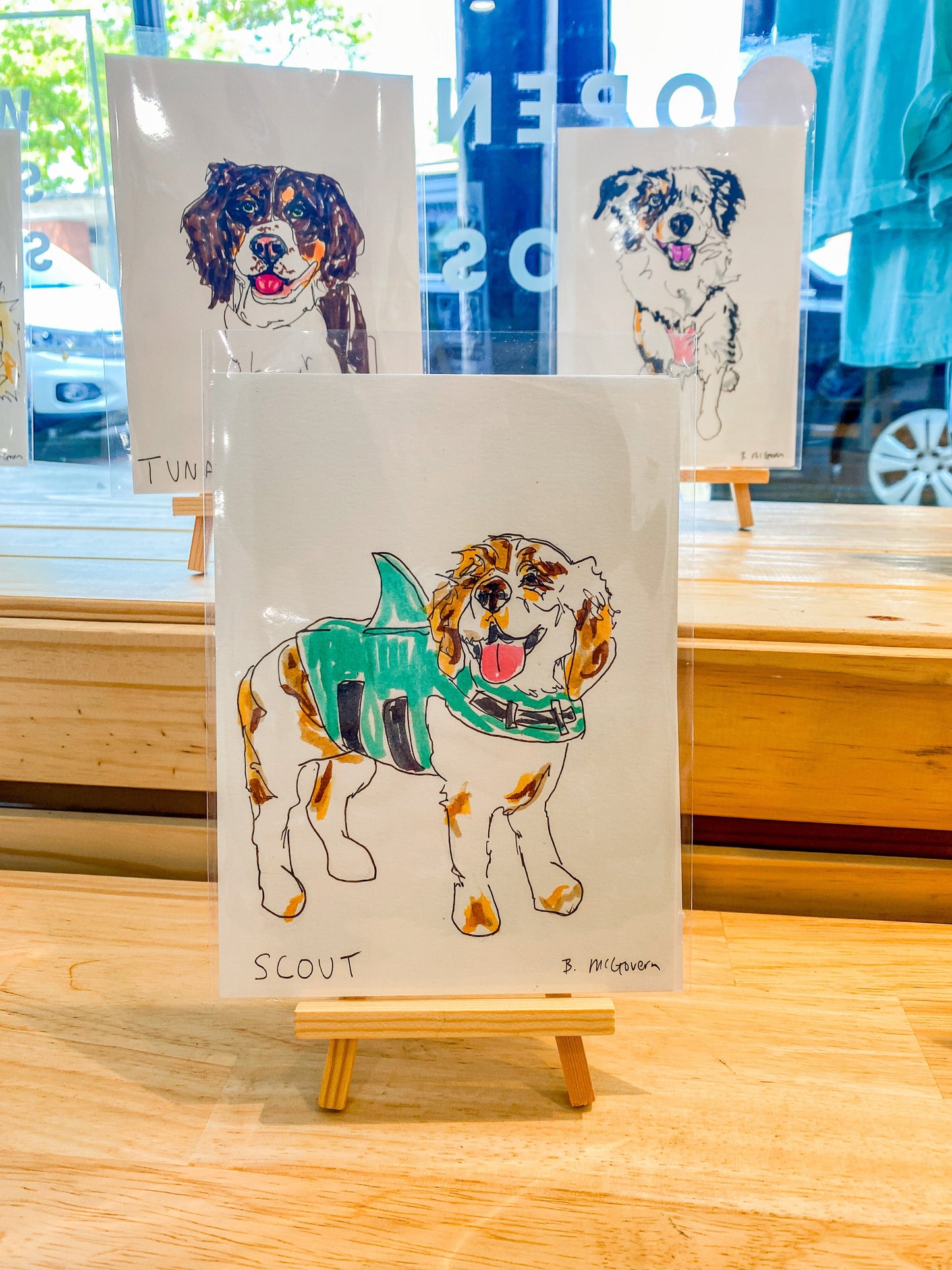 Maker / Scholar Artwork Pen & Marker Pet Portrait - Weekly commission drop!