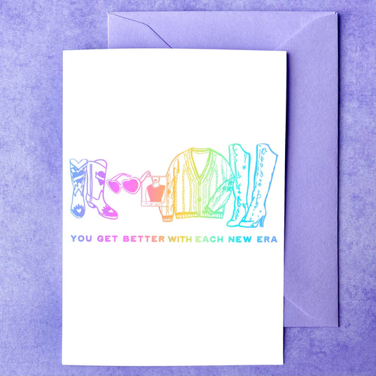 Maker Scholar Better with each new era | Birthday Card