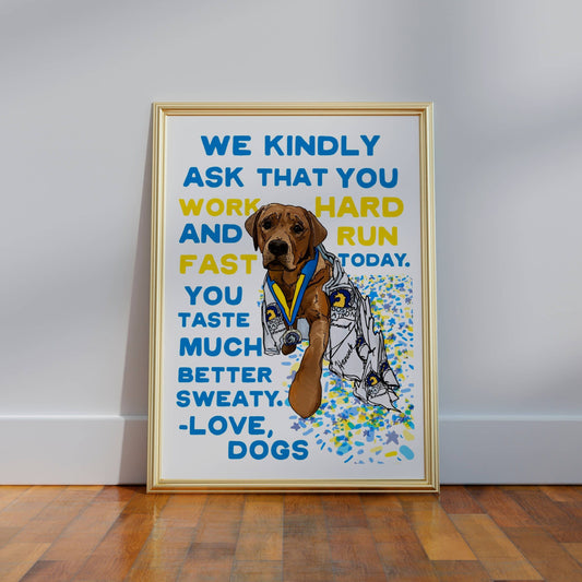 Maker / Scholar Boston Marathon Inspo | Art Print