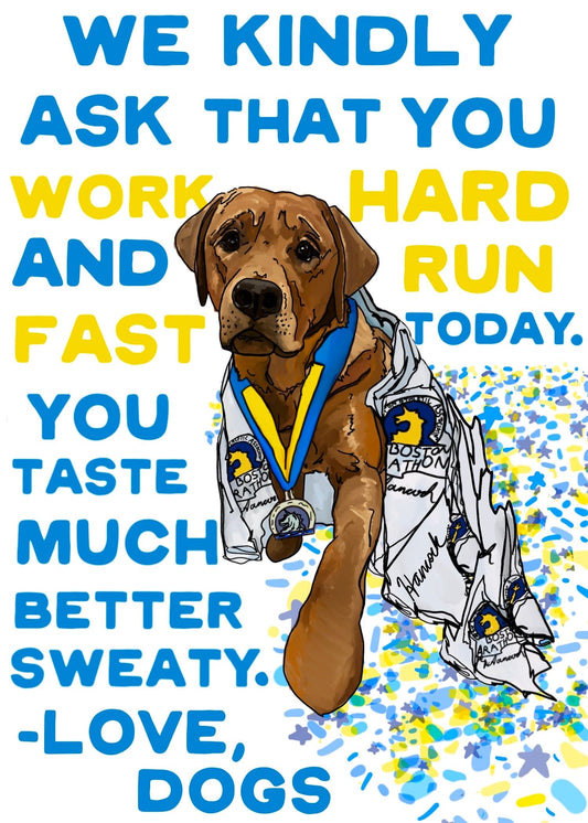 Maker / Scholar Boston Marathon Inspo | Art Print