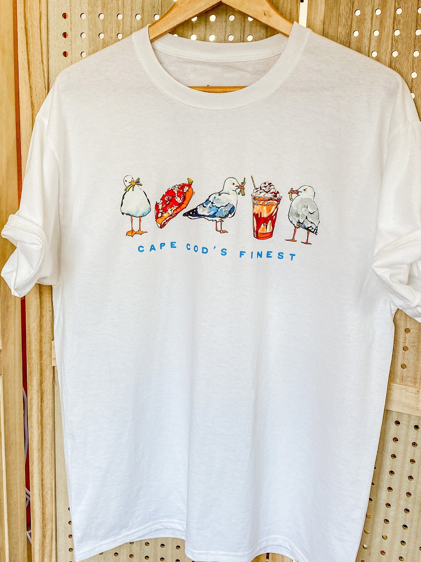 Maker / Scholar Cape Cod’s Finest Graphic Tee | White Short Sleeve