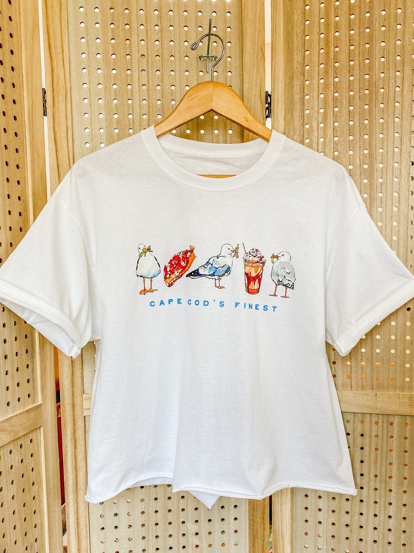 Maker / Scholar Cape Cod’s Finest Graphic Tee | White Short Sleeve