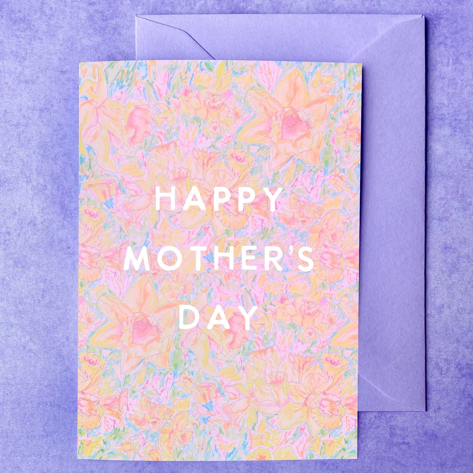 Maker Scholar Deconstructed bouquet | Mother’s Day Card