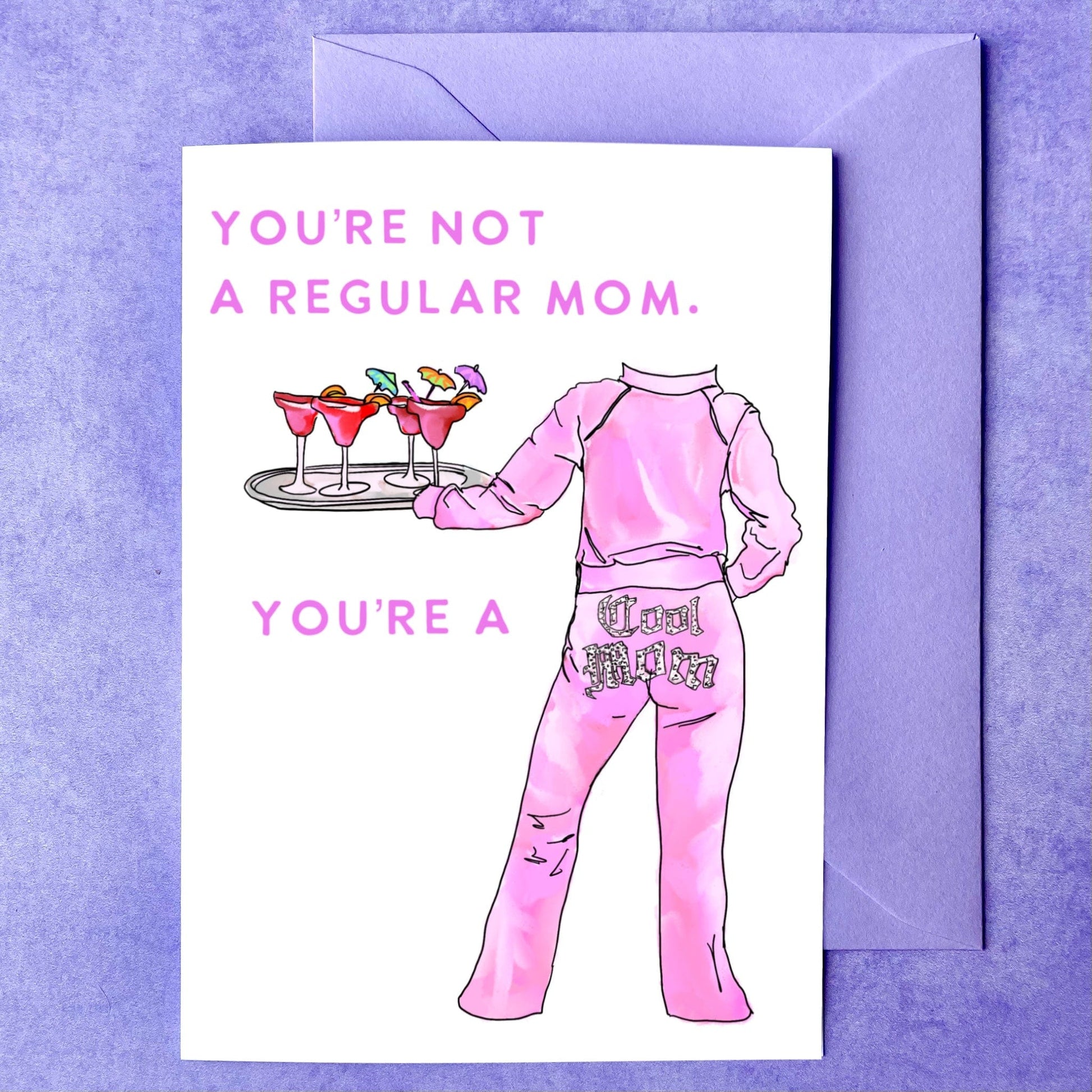 Maker Scholar Not a regular mom, a cool mom | Mother’s Day Card
