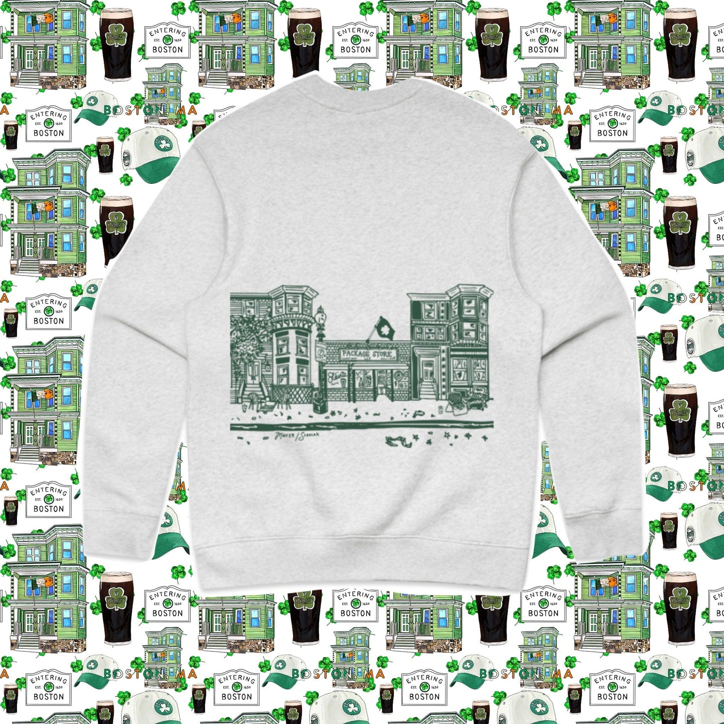 Maker / Scholar Parade Day Southie Crew Neck