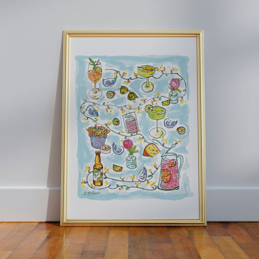 Maker / Scholar "Patio Szn" | Art Print