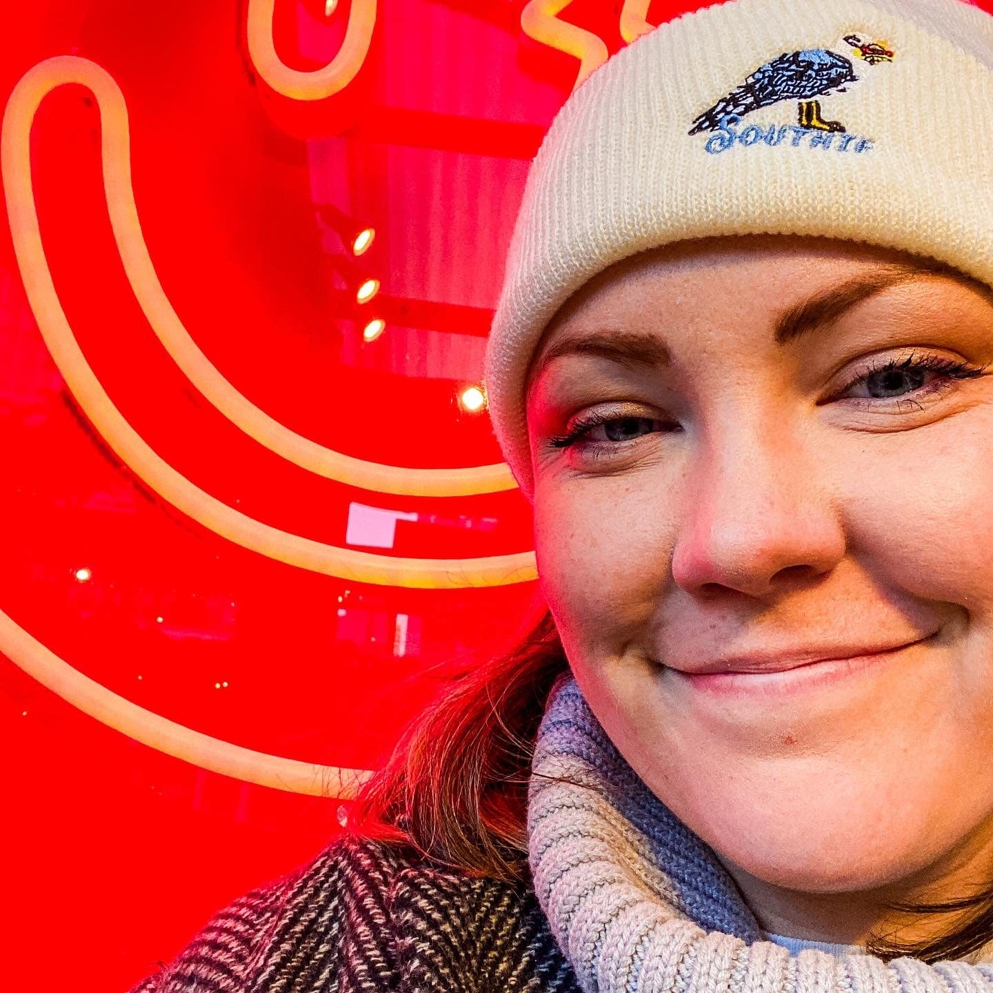 Maker / Scholar Southie Seagull Embroidered Beanie