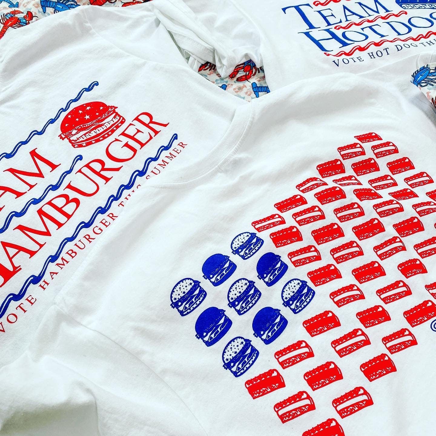 Maker / Scholar Team Hamburger Graphic Tee | Short Sleeve Summer Tee Shirt