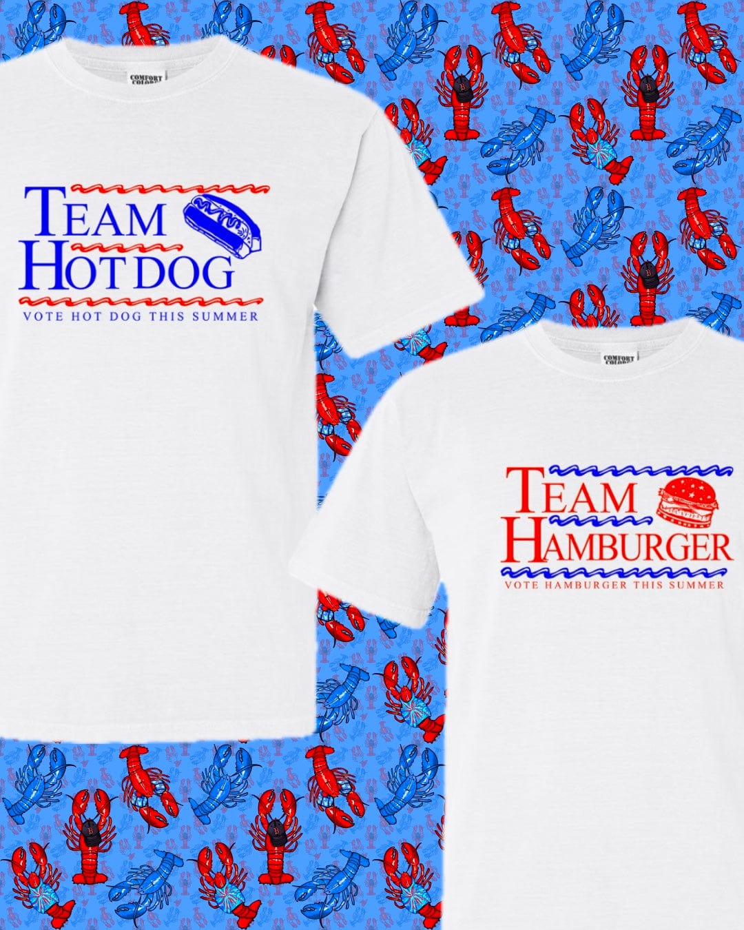 Maker / Scholar Team Hot Dog Graphic Tee | Short Sleeve Summer Tee Shirt