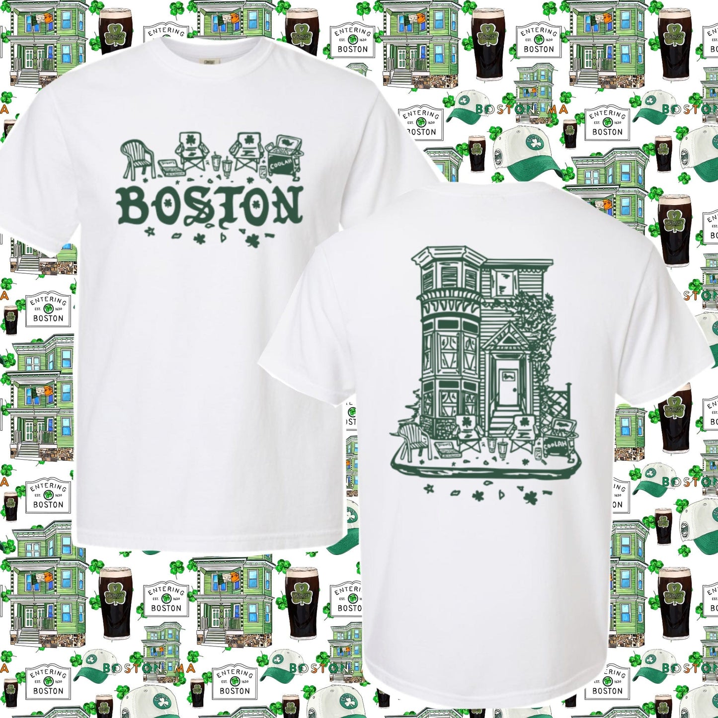 Maker / Scholar White Parade Day Boston Short Sleeve