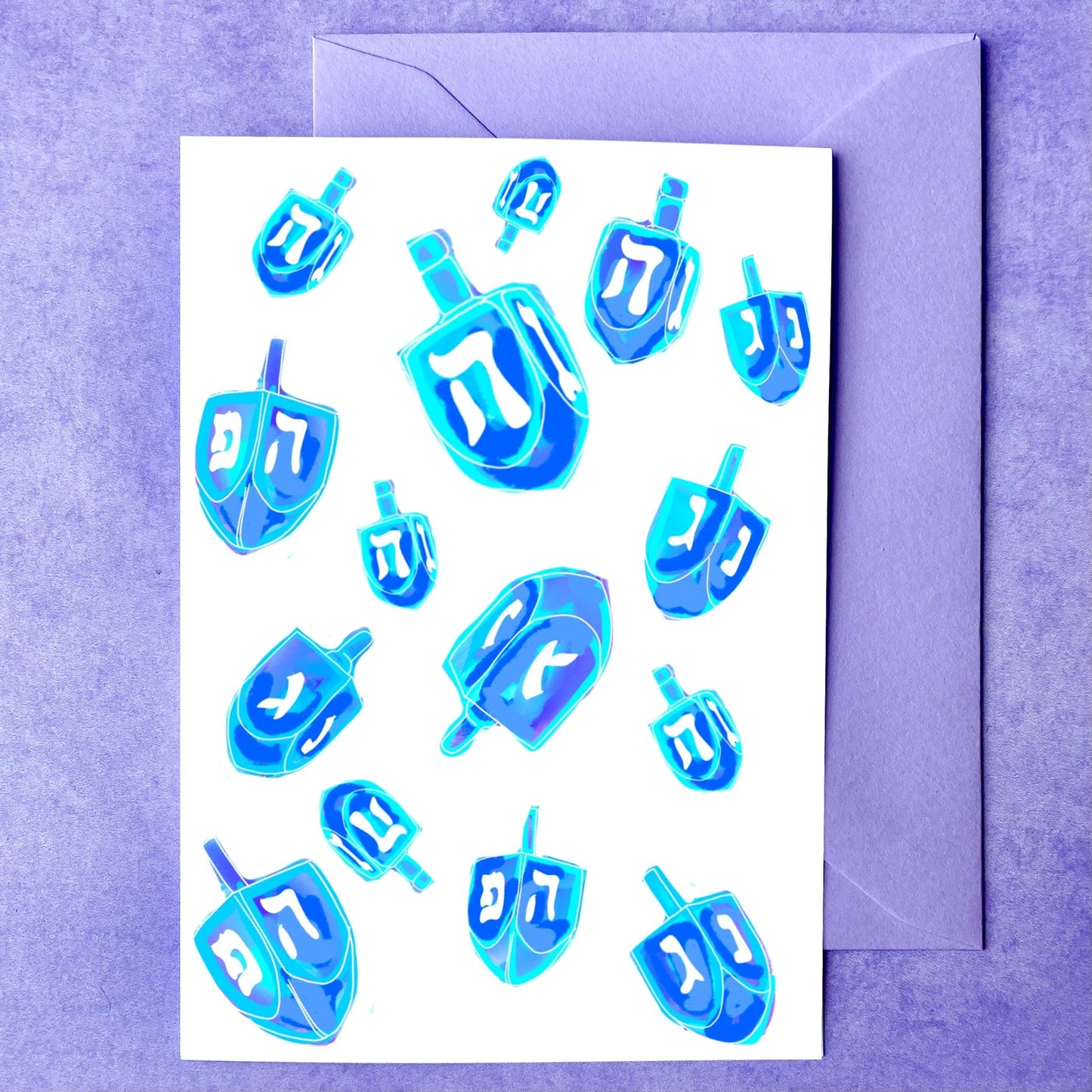 Maker Scholar Dreidel, dreidel, dreidel | Holiday Card