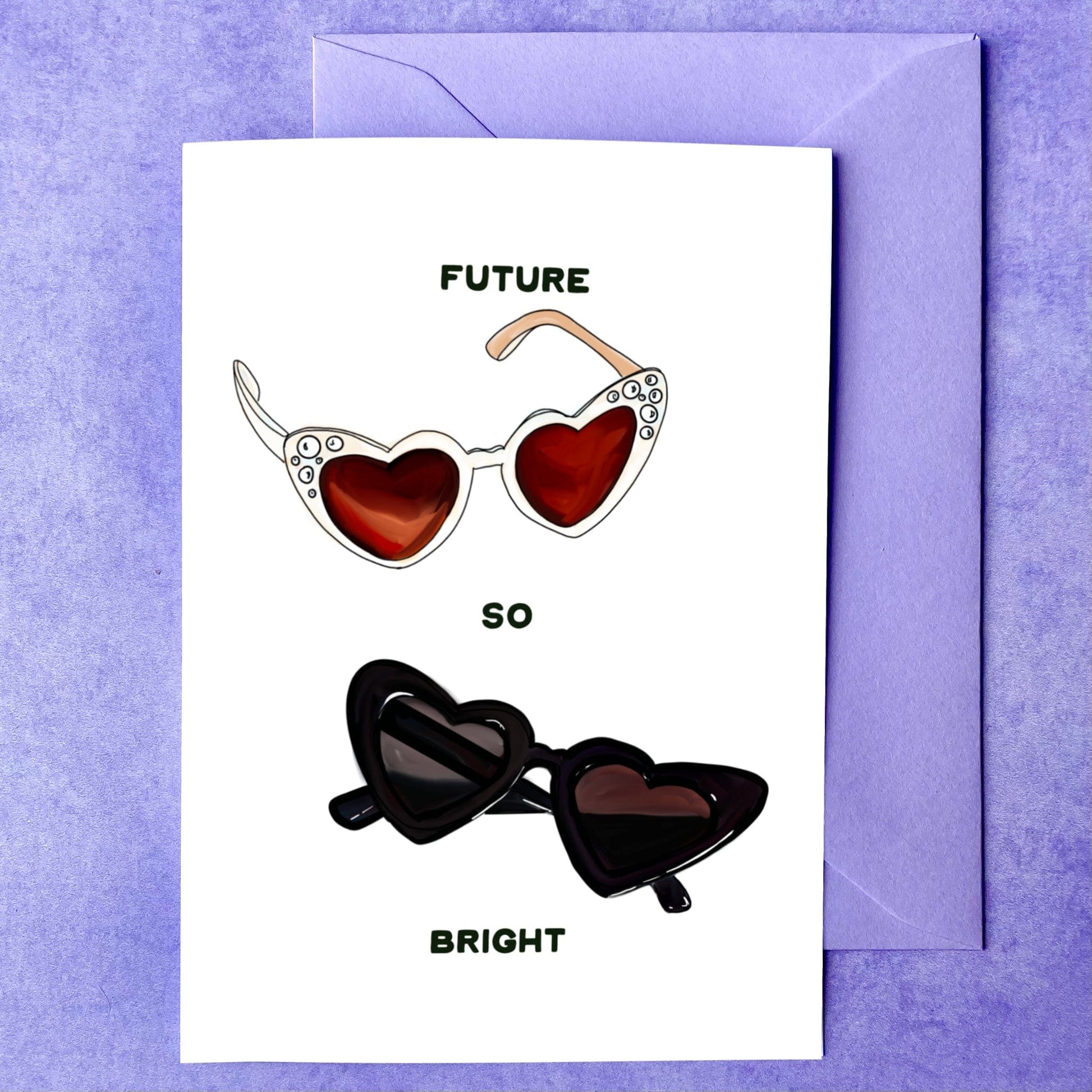 Maker Scholar Future so bright | Wedding & Engagement Card
