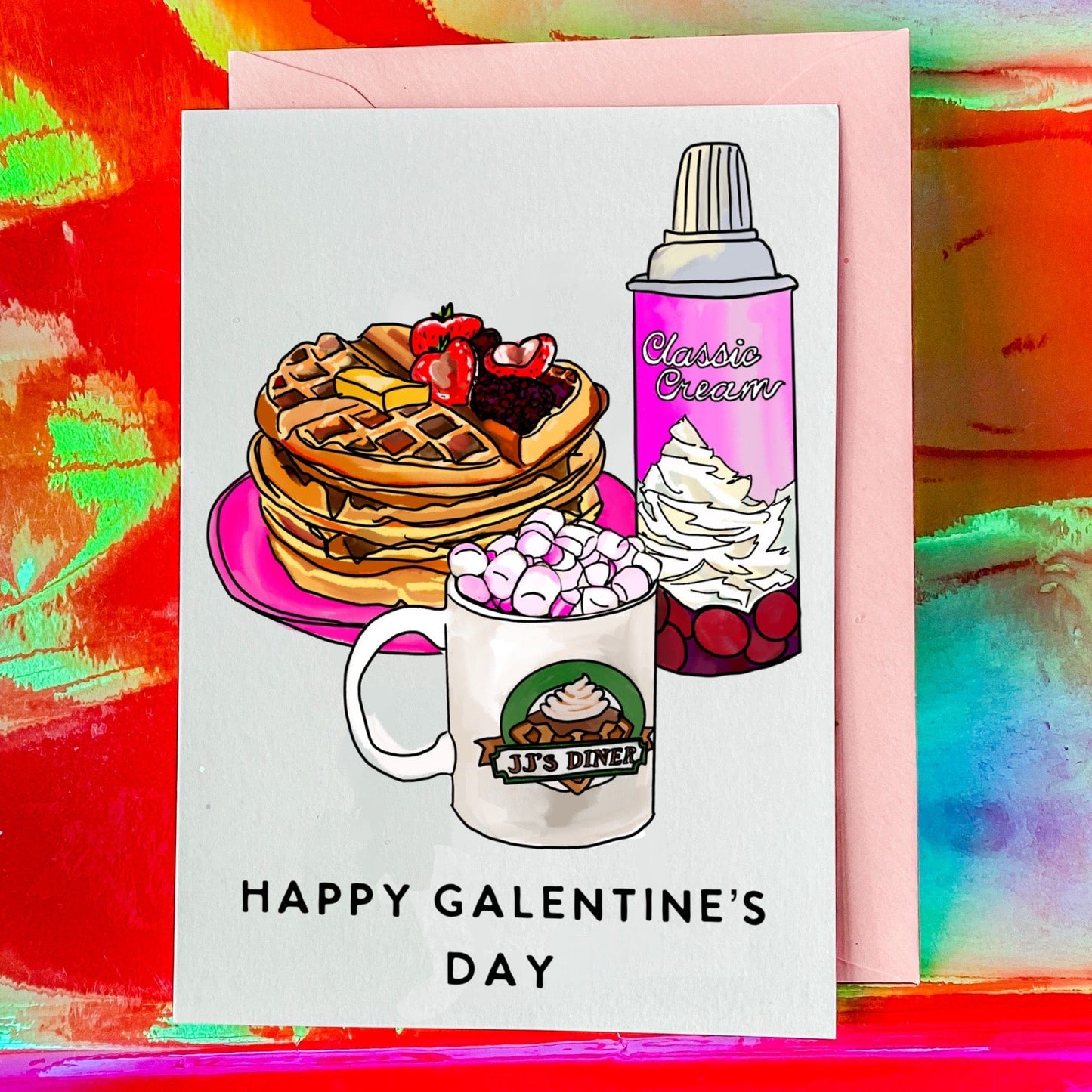 Maker Scholar Galentine's Day in Pawnee | Love Card
