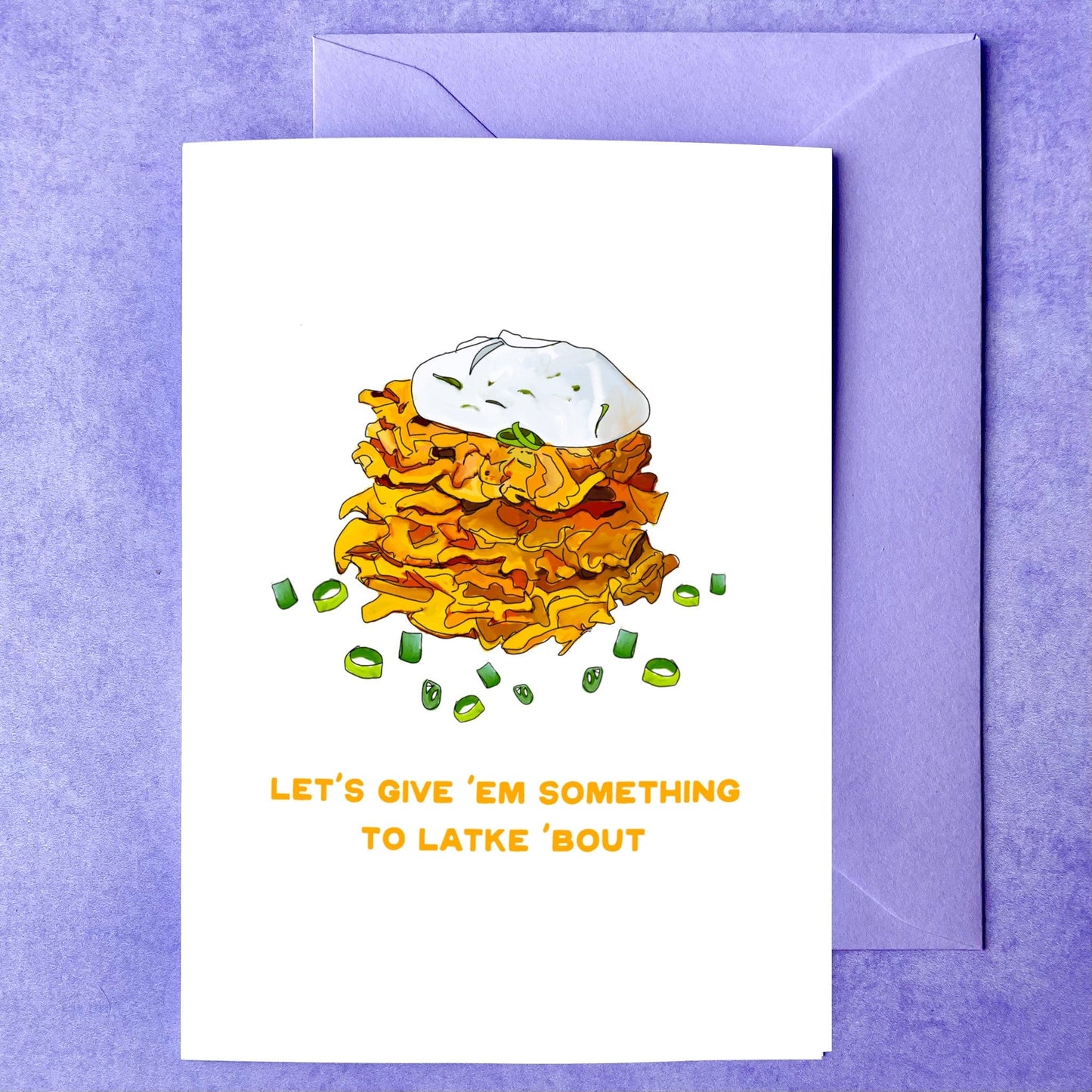 Maker Scholar Give ‘‘em something to latke ‘bout | Holiday Card