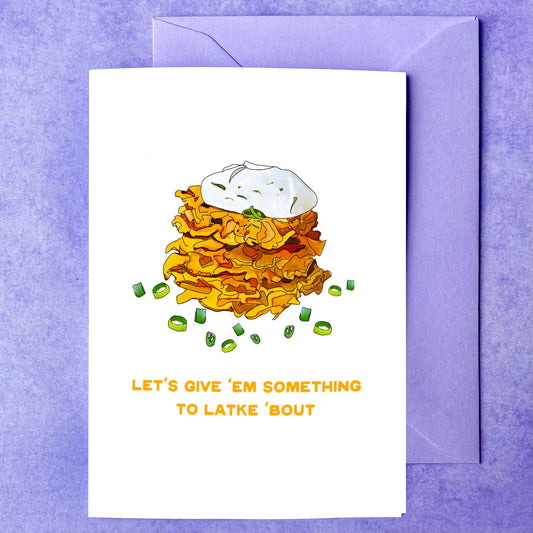 Maker Scholar Give ‘‘em something to latke ‘bout | Holiday Card