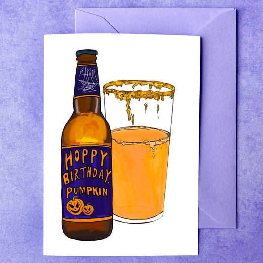 Maker Scholar Happy Birthday, Pumpkin | Birthday Card