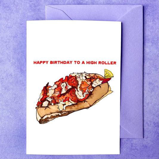 Maker / Scholar HBD, High Roller | Birthday Card