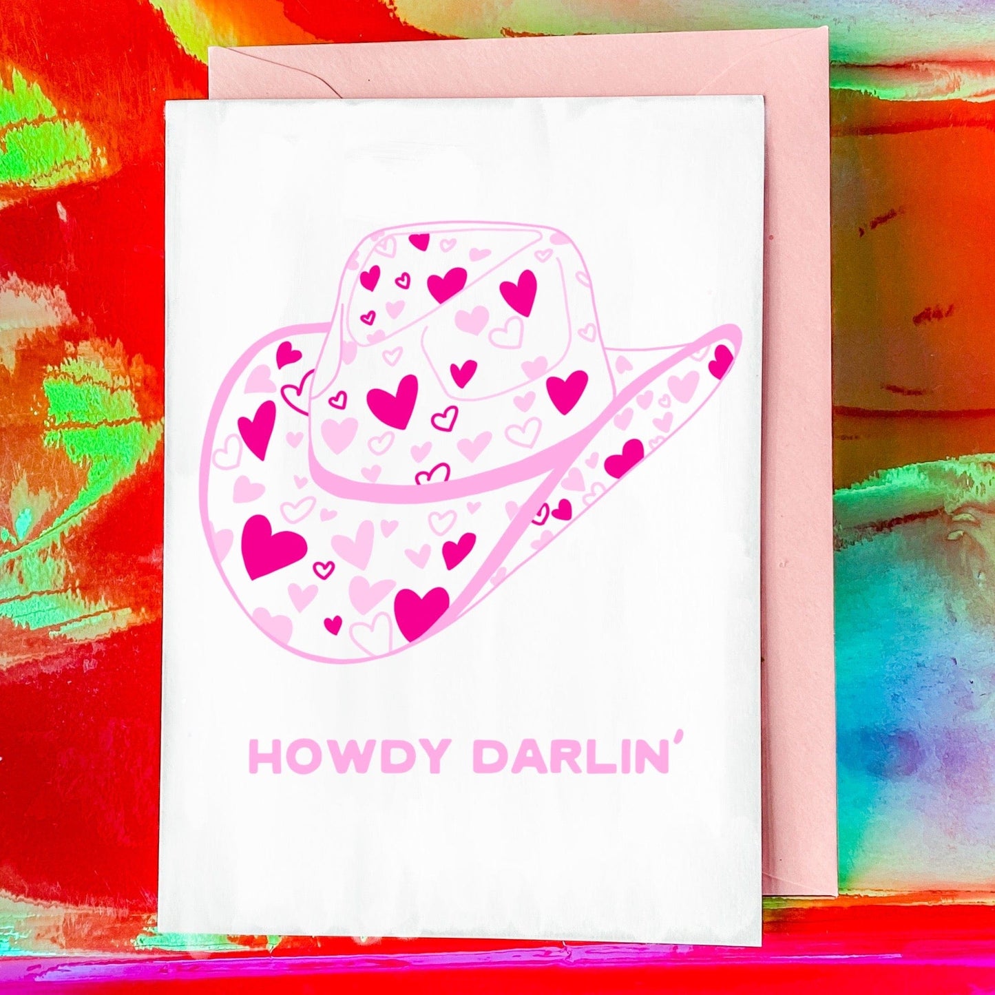 Maker Scholar Howdy Darlin' | Love Card
