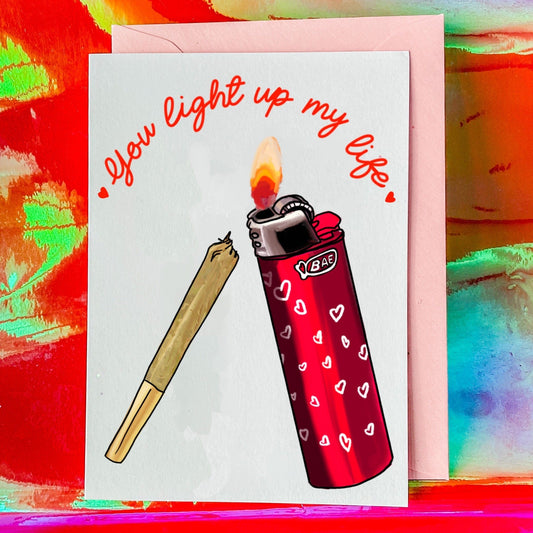 Maker Scholar Light Up My Life | Love Card