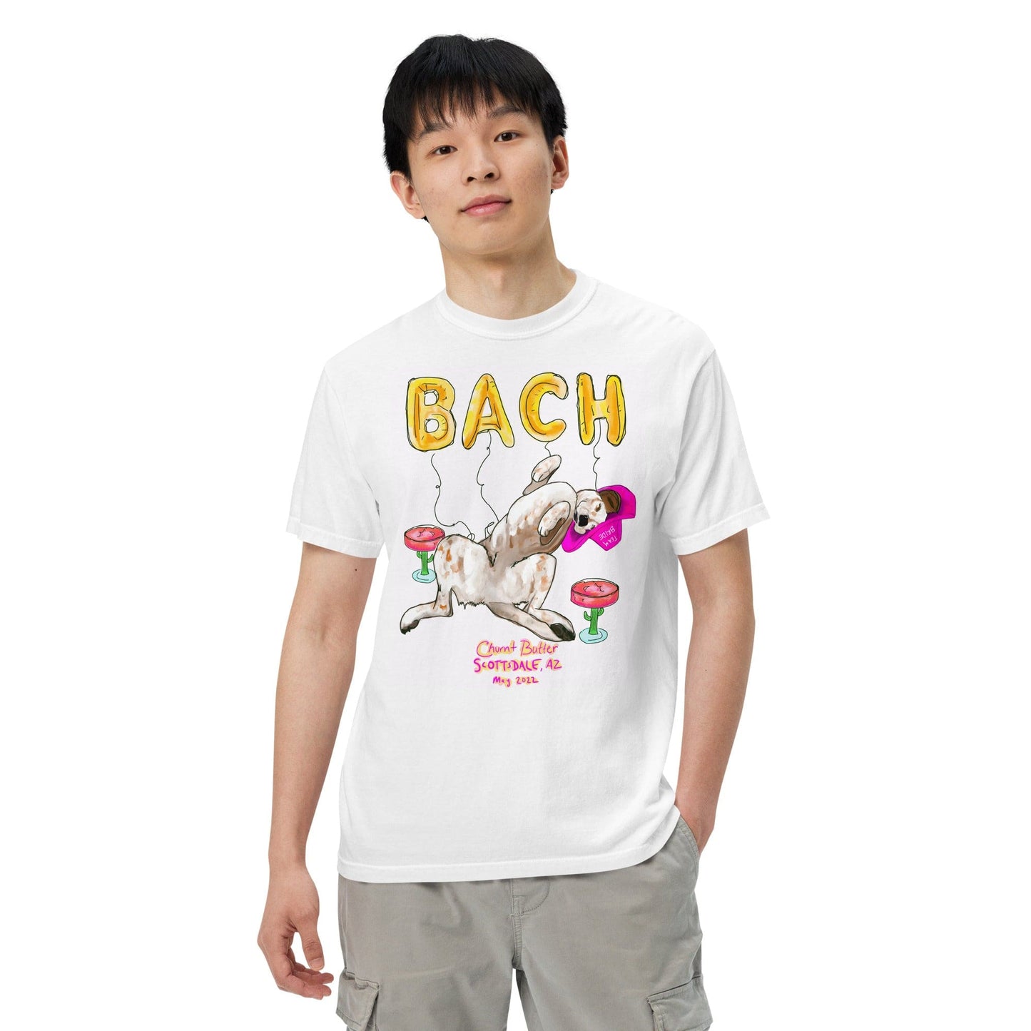 Maker / Scholar Men’s garment-dyed heavyweight t-shirt