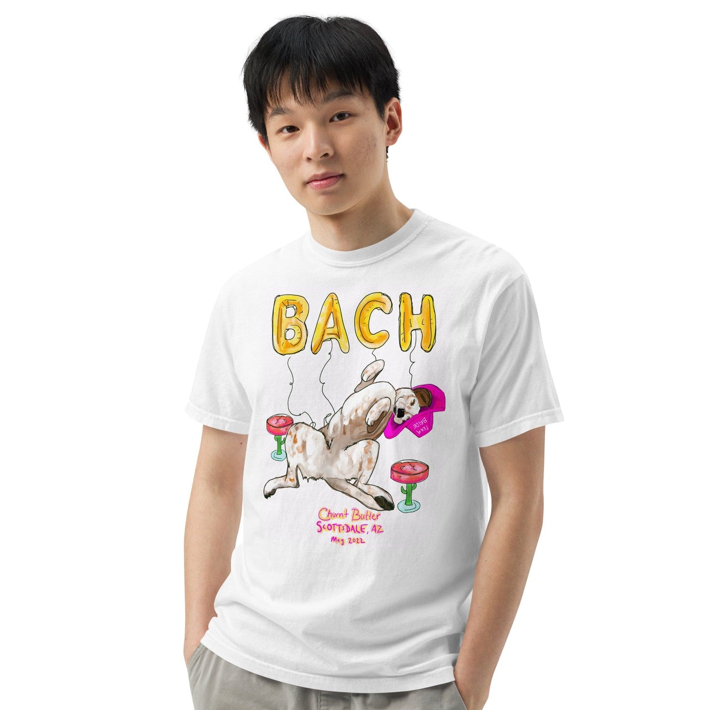 Maker / Scholar Men’s garment-dyed heavyweight t-shirt
