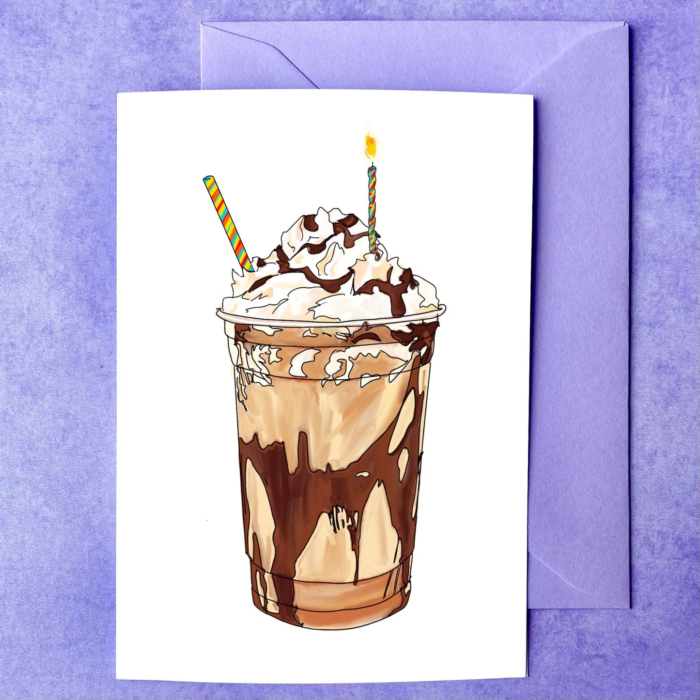 Maker / Scholar Mudslides on me | Birthday Card