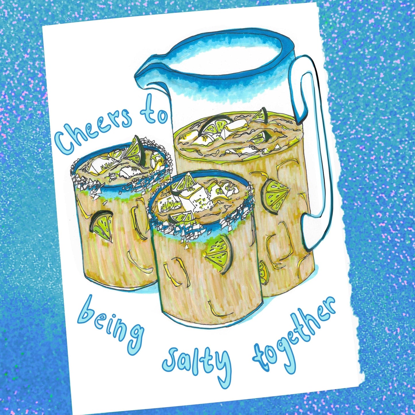 Maker Scholar Stay Salty | "Just Because" Card