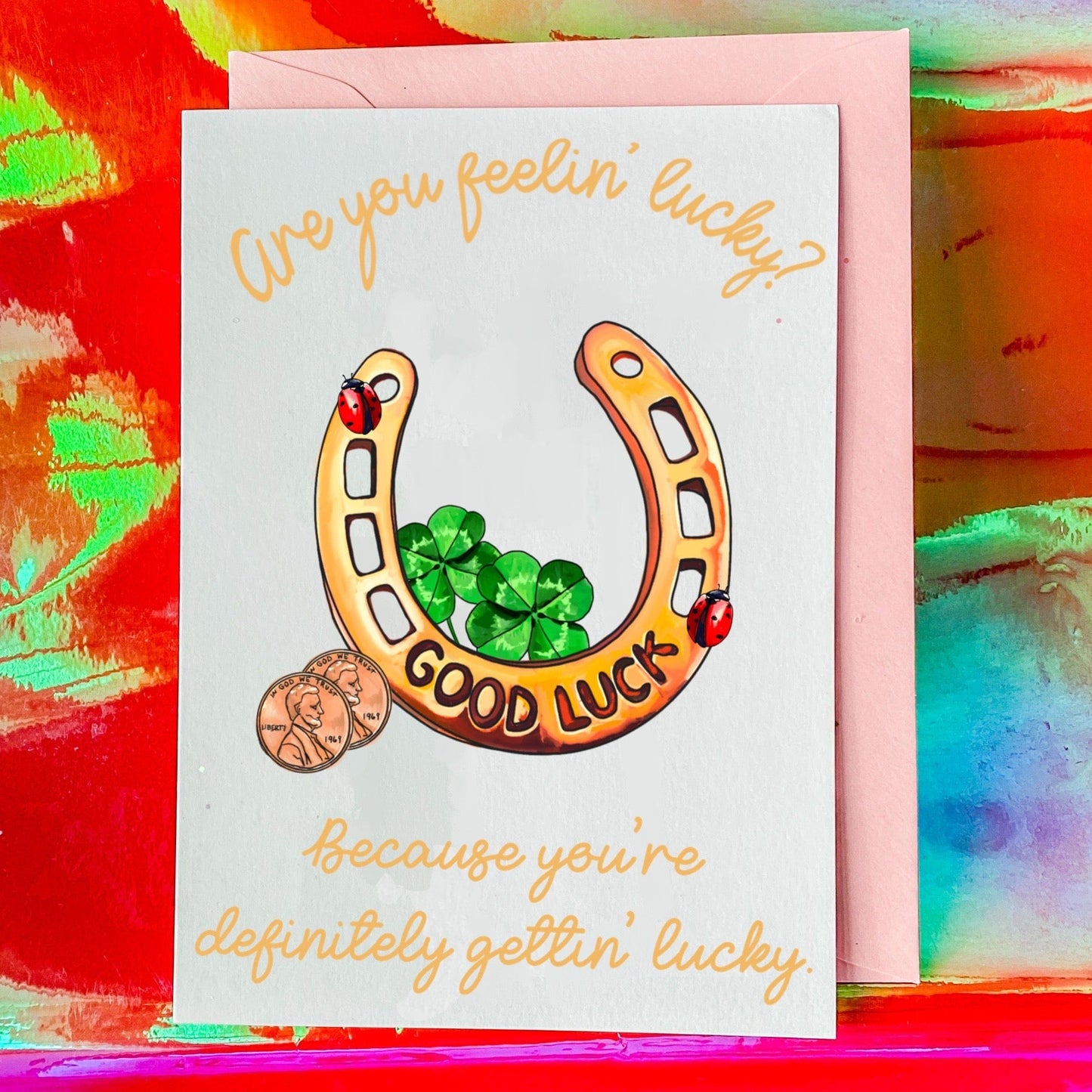 Maker Scholar You feelin' lucky? | Love Card