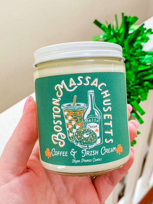 Maker / Scholar Coffee & Irish Cream Greeting Candle