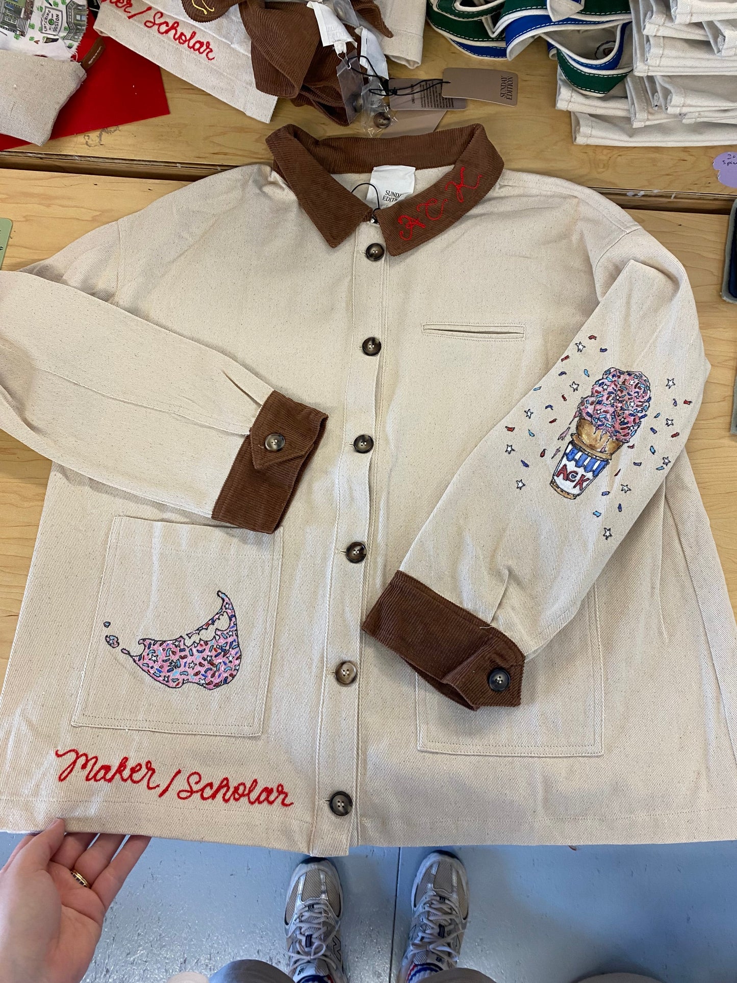 Maker / Scholar Custom Coat Commission
