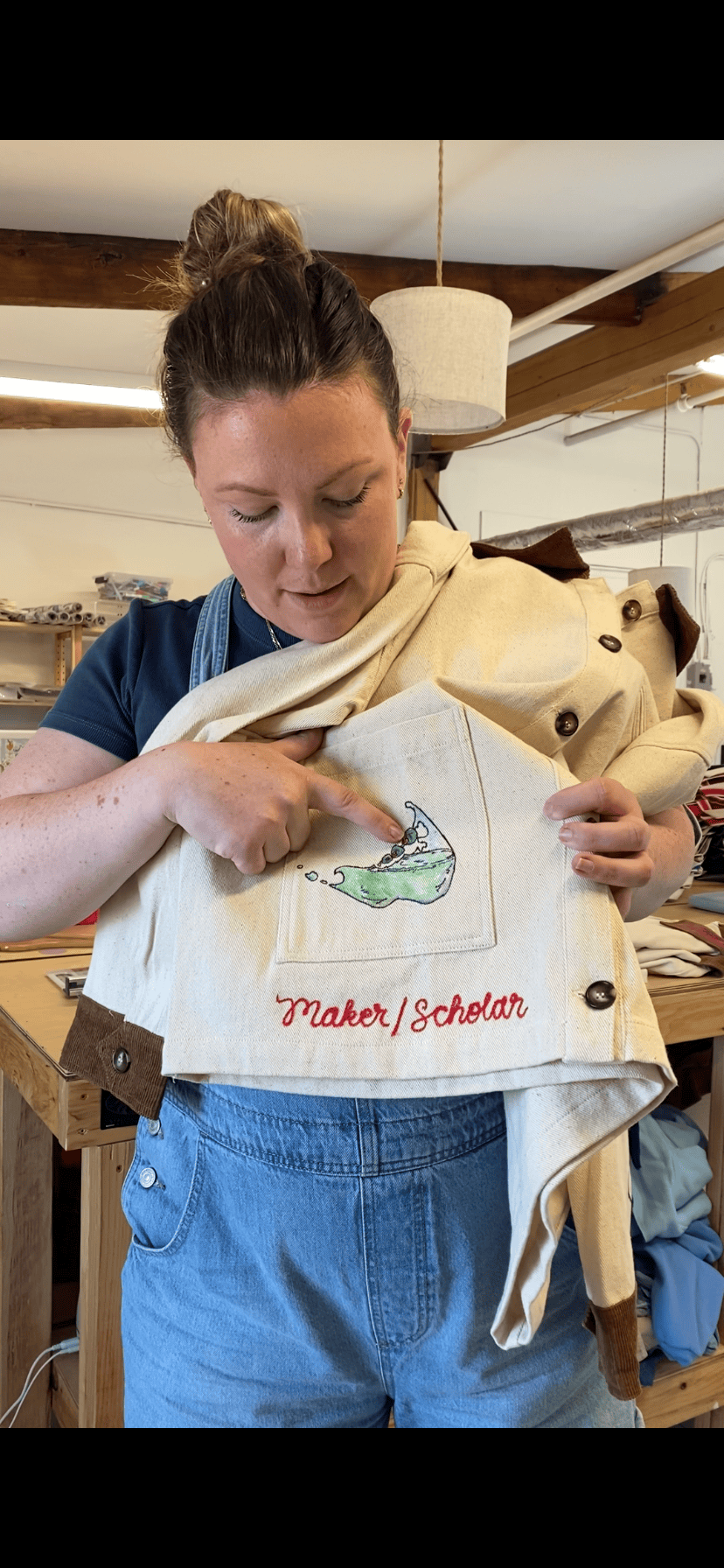 Maker / Scholar Custom Coat Commission