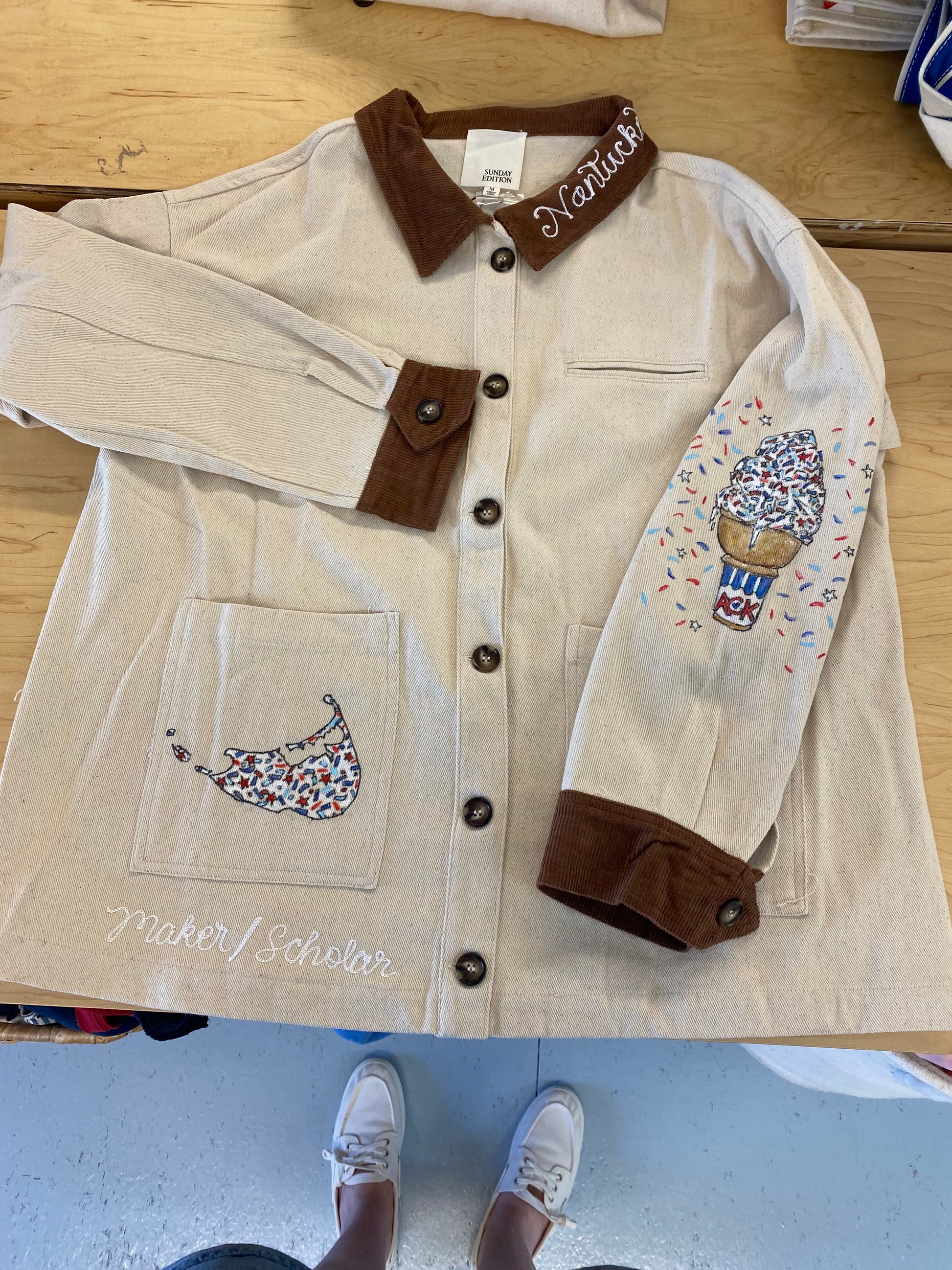Maker / Scholar Custom Coat Commission