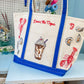 Maker / Scholar "Down the Cape" Large Hand Painted Tote