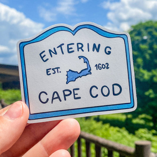 Maker / Scholar Entering Cape Cod Sticker