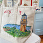 Maker / Scholar Extra Large Martha's Vineyard Hand Painted Tote