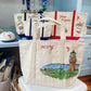 Maker / Scholar Extra Large Martha's Vineyard Hand Painted Tote