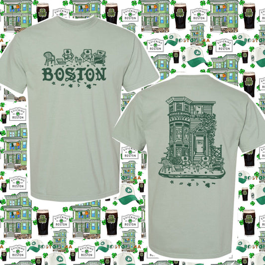Maker / Scholar Green Parade Day Boston Short Sleeve
