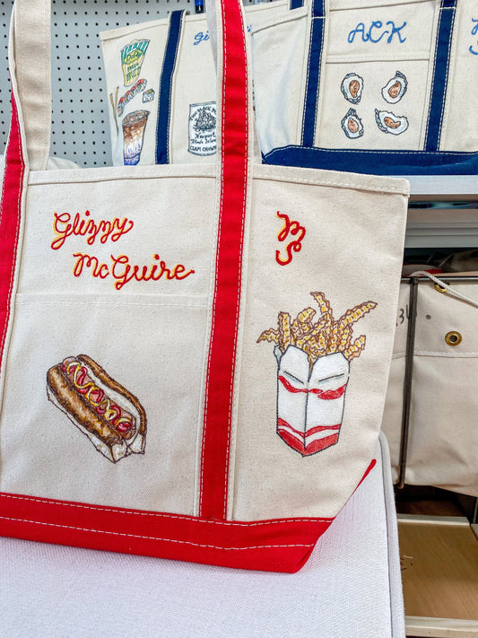 Maker / Scholar Large Glizzy McGuire Hand Painted Tote
