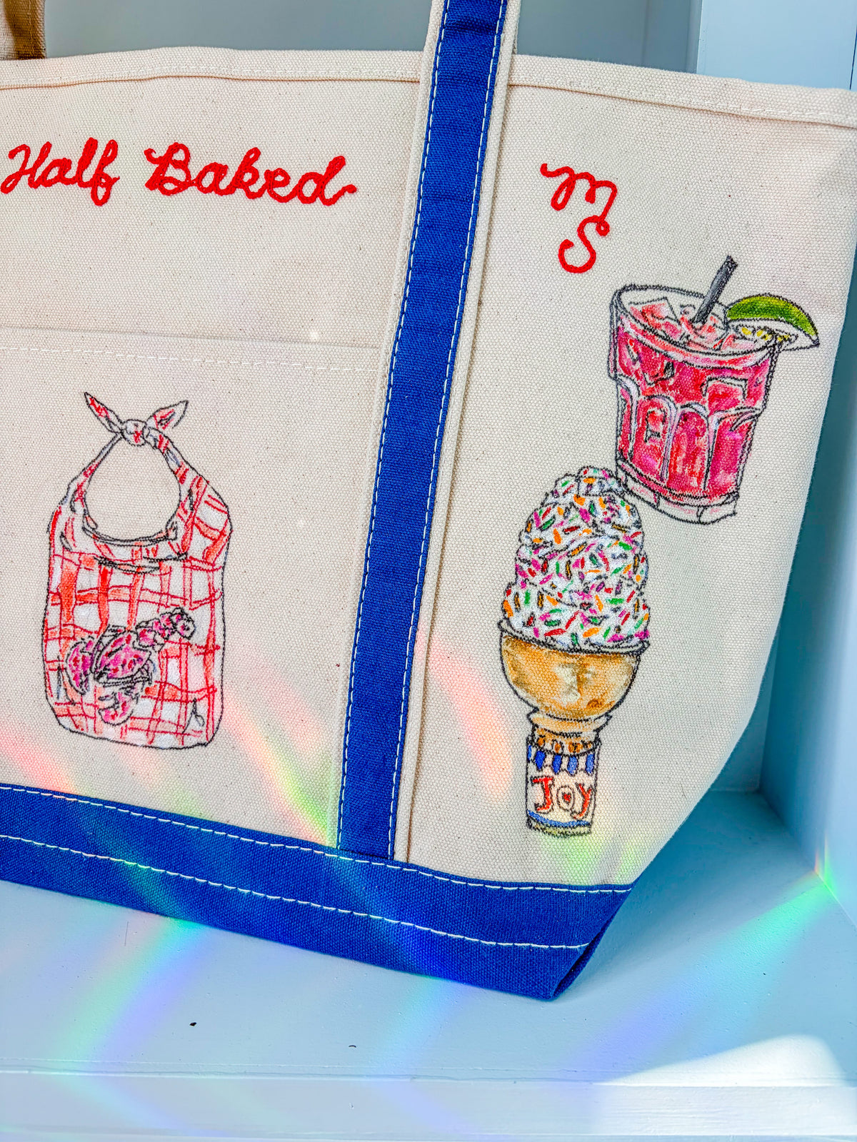 Maker / Scholar Large “Half Baked” Tote