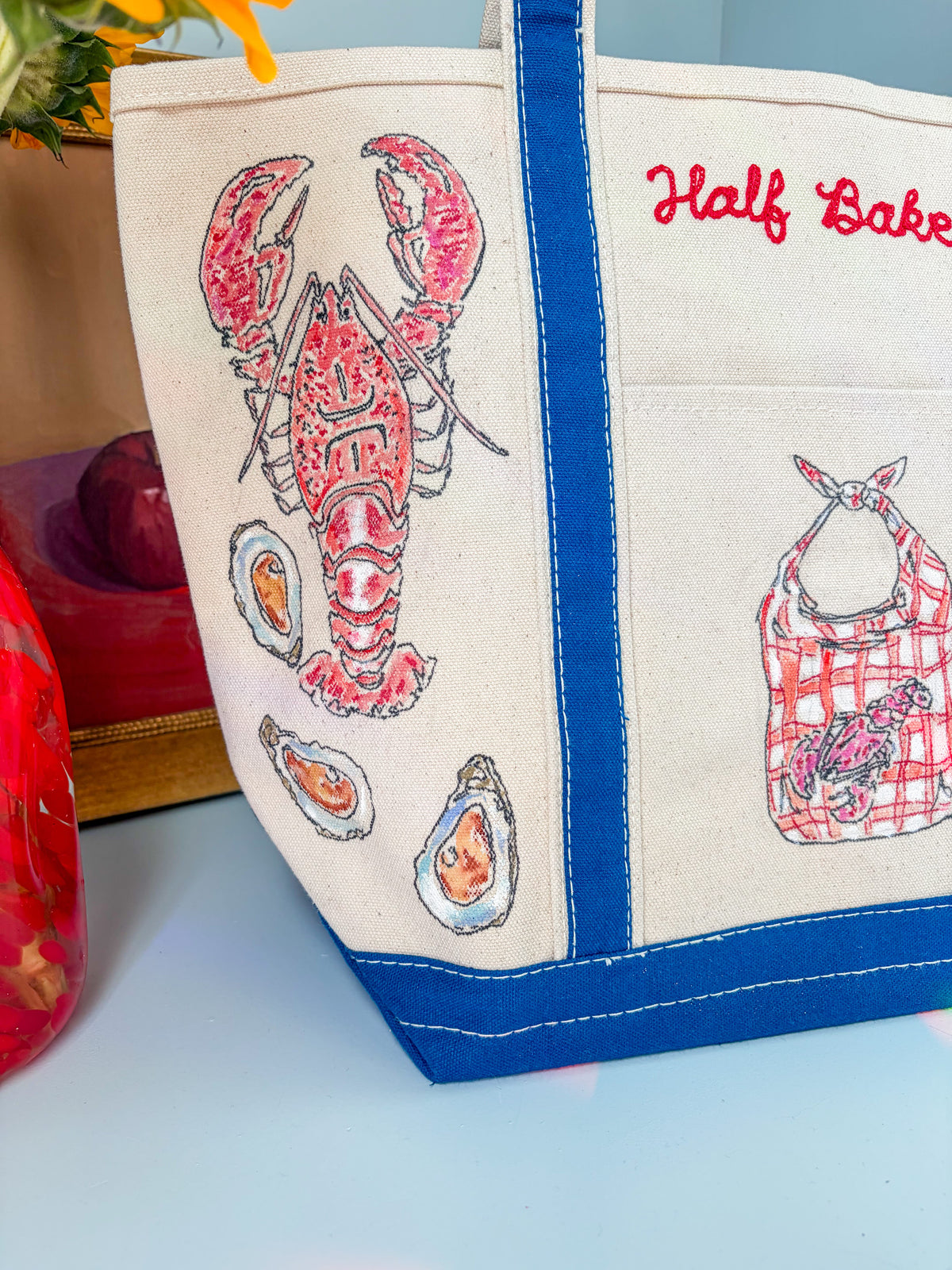 Maker / Scholar Large “Half Baked” Tote