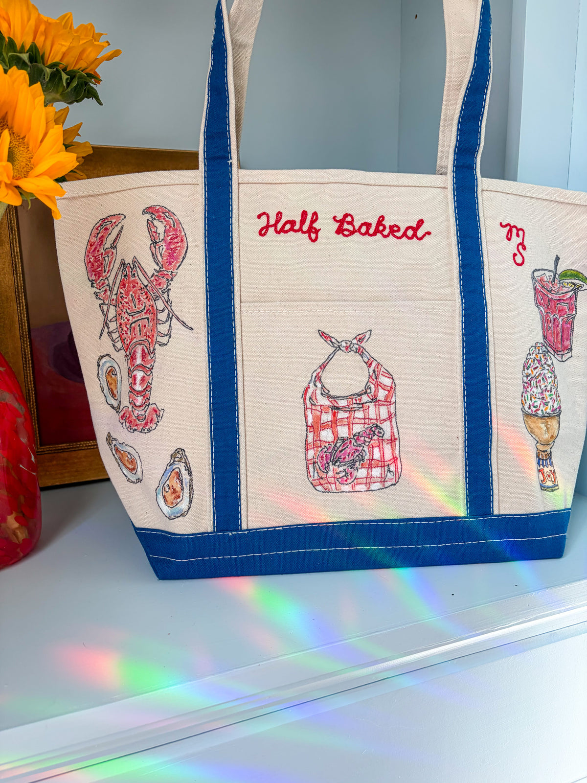Maker / Scholar Large “Half Baked” Tote