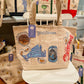 Maker / Scholar Large Martha’s Vineyard Girl Dinner Hand Painted Tote