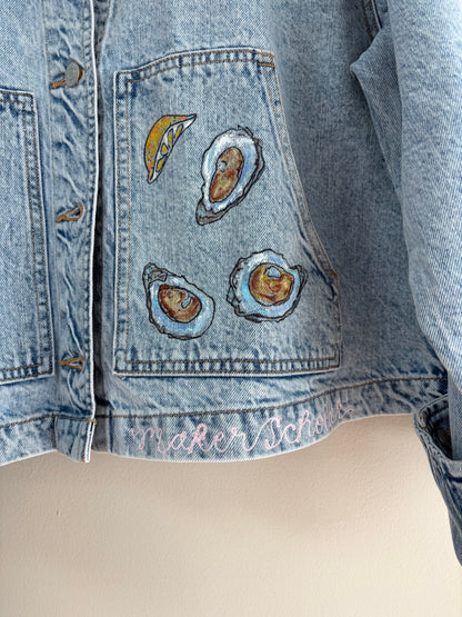 Maker / Scholar Large “Mothershucker” Denim Jacket
