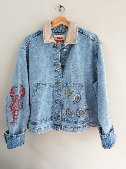 Maker / Scholar Large “Mothershucker” Denim Jacket