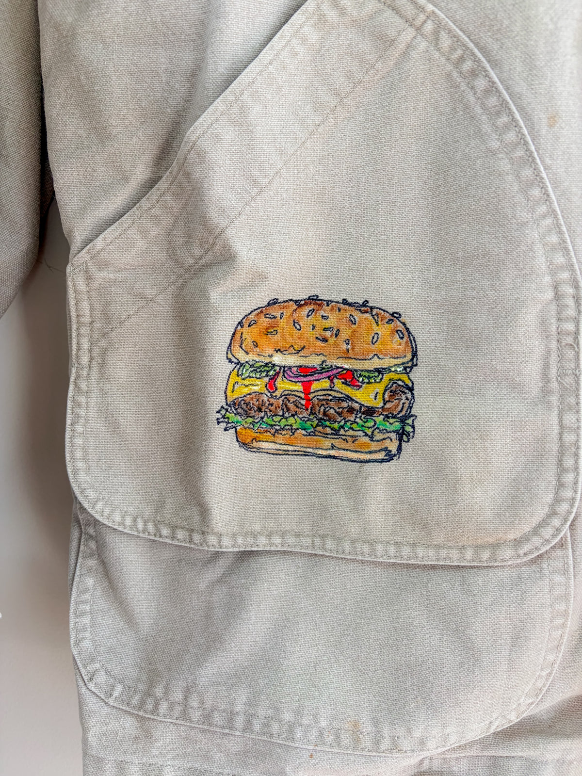 Maker / Scholar Large Tailgate Hand Painted Coat