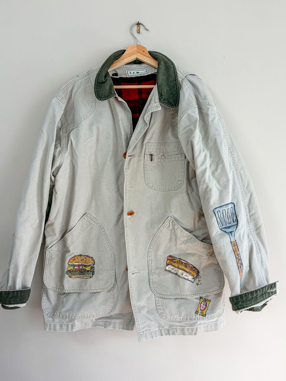 Maker / Scholar Large Tailgate Hand Painted Coat