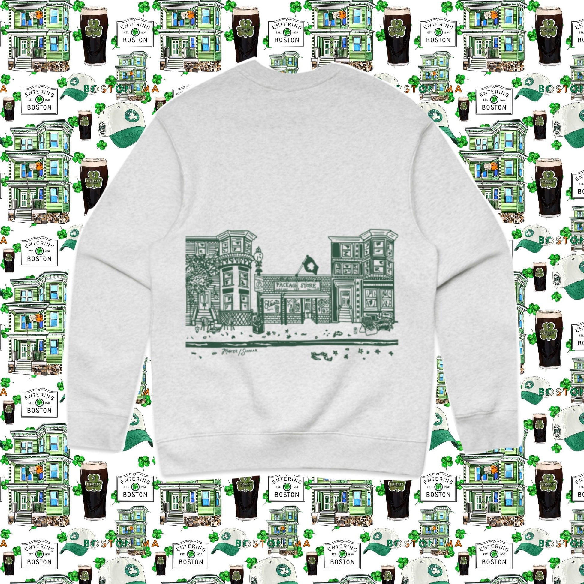 Maker / Scholar Parade Day Southie Crew Neck