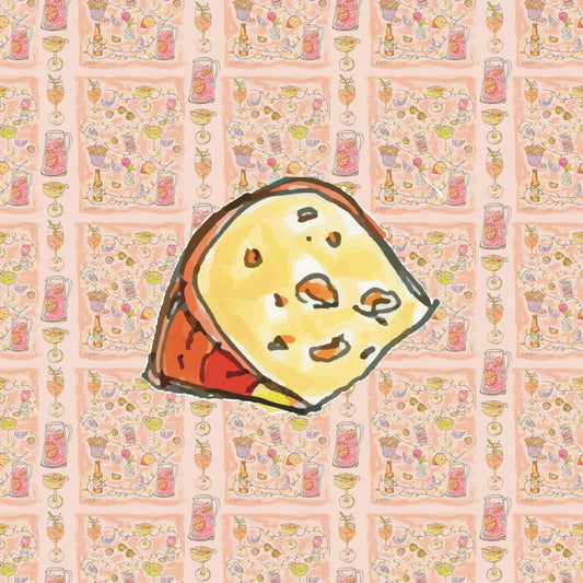 Maker / Scholar Cheese sticker Patio Szn Stickers