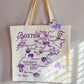 Maker / Scholar Really Cool Artsy Boston Tote Bag