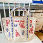 Maker / Scholar Shuck Yeah Mini Hand Painted Tote